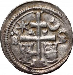 Ungheria, Slavonia, Stefan V (1270-1272), denario SR, Zagabria