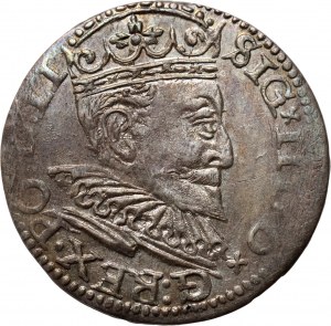 Sigismond III Vasa, trojak 1595, Riga