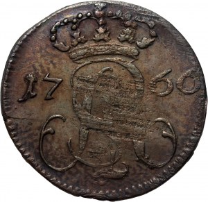 Stanislaus August Poniatowski, 1766 FLS shilling, Gdansk, Poland