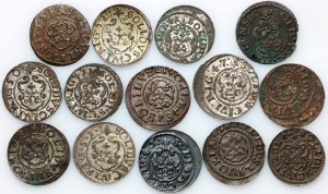 Swedish occupation, Gustav II Adolf, Christina, set of shekels (14 pieces), Riga