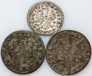 Allemagne, Prusse, set de pièces (3 pièces)