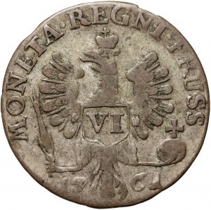 Russia, Elisabetta I, sei penny 1761, Königsberg