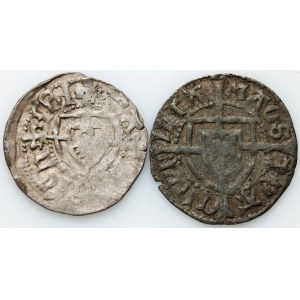 Ordre Teutonique, set de shillings (2 pièces)