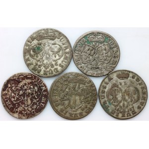 Germany, Prussia, Frederick William I, set of 6 Groschen from 1681-1687 (6 pieces)