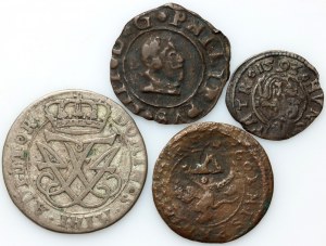 Europa, zestaw monet, (4 sztuki)