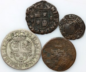 Europa, zestaw monet, (4 sztuki)