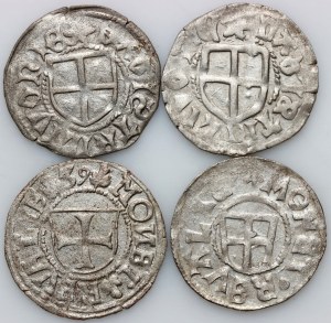 Livonia, insieme di cocci datati 1480-1534, Reval (Tallinn) (4 pezzi)