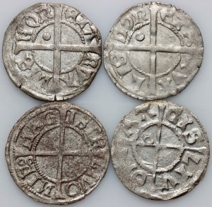 Livonia, insieme di cocci datati 1480-1534, Reval (Tallinn) (4 pezzi)