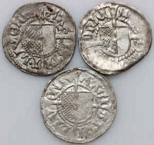 Livonia, súbor črepov z rokov 1500-1509, Riga (3 kusy)