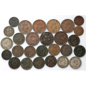 Germany, set of coins from 1821-1871 (27 pieces)