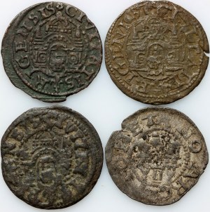 Riga, set of shellacs dated 1568-1578 (4 pieces)