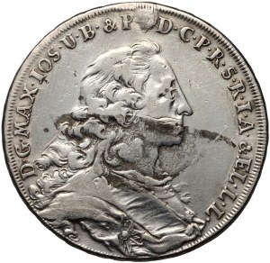 Niemcy, Bawaria, Maksymilian III Józef, talar 1754, Monachium