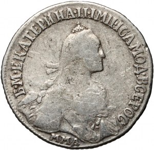 Rosja, Katarzyna II, półpołtinnnik 1768 ММД-EI, Moskwa