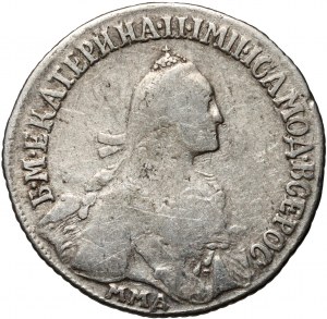 Russland, Katharina II., Semi-Poltinnnik 1768 ММД-EI, Moskau