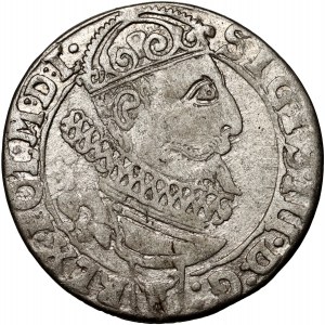 Sigismondo III Vasa, sei penny 1625, Cracovia