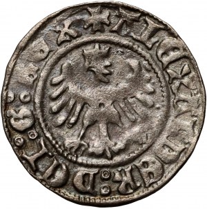 Aleksander Jagiellończyk 1501-1506, demi-penny sans date, Cracovie