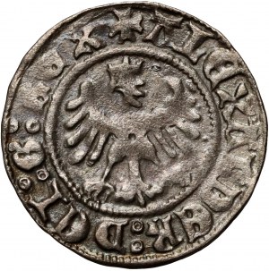 Aleksander Jagiellończyk 1501-1506, halber Pfennig ohne Datum, Kraków
