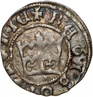 Jan Olbracht 1492-1501, mezzo penny senza data, Cracovia