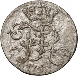 Nemecko, Prusko, Frederick II, 1/24 thaler 1753 G, Szczecin