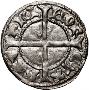 Ordre des chevaliers de l'épée, Gisbrecht von Ruttenberg 1424-1433, shilling sans date, Rewal