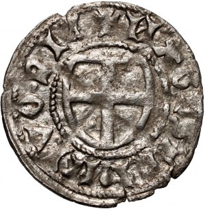 Ordre des chevaliers de l'épée, Gisbrecht von Ruttenberg 1424-1433, shilling sans date, Rewal