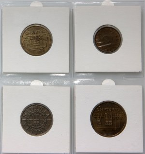 Germany, Saar Protectorate, set of coins (4 pieces) from 1954-1955