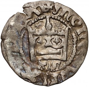 Władysław Jagiełło 1386-1434, demi-penny, Cracovie, référence AS.