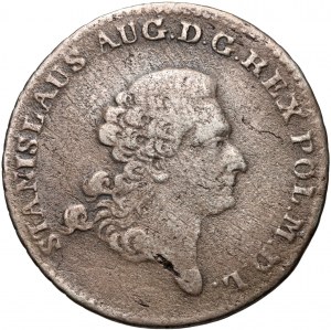 Stanisław August Poniatowski, pièce de deux zlotys 1767 FS, Varsovie