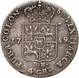 Stanislaw August Poniatowski, Zloty 1789 EB, Warschau