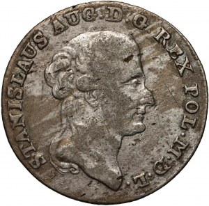 Stanisław August Poniatowski, pièce de deux zlotys 1794 MW, Varsovie