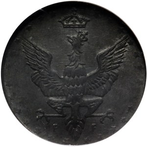 Royaume de Pologne, 5 fenig 1918 FF, Stuttgart