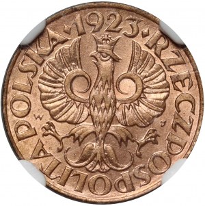 Second Polish Republic, 1 grosz 1923