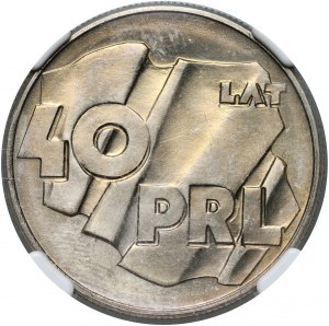 PRL, 100 zloty 1984, 40 ans de PRL