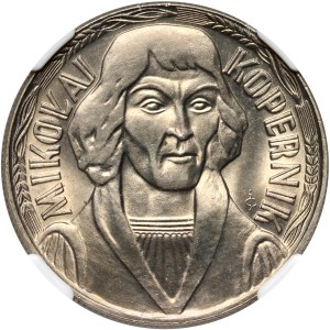 République populaire de Pologne, 10 zlotys 1968, Nicolas Copernic