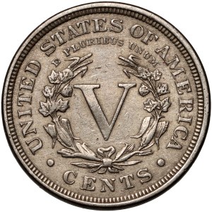 Stany Zjednoczone Ameryki, 5 centów 1900, Liberty