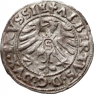 Prusse ducale, Albrecht Hohenzollern, 1554 shilling, Königsberg