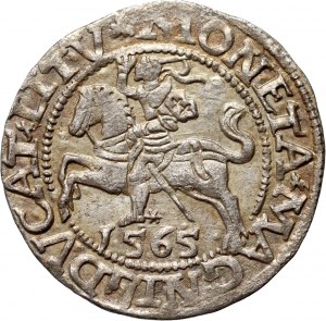 Sigismond II Auguste, demi-penny 1565, Vilnius