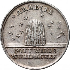 Nemecko, Norimberg, medaila bez dátumu (18./19. storočie), 