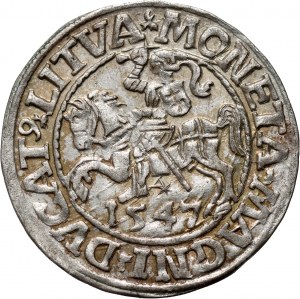 Sigismond II Auguste, demi-penny 1547, Vilnius