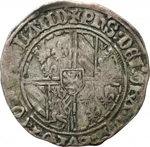 Belgium, Flanders, Philip the Good 1419-1467, 2 Groschen (Groot) ND