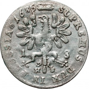 Germany, Brandenburg-Prussia, Friedrich Wilhelm, 18 Groschen 1685 HS, Königsberg