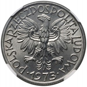 PRL, 5 złotych 1973, Rybak