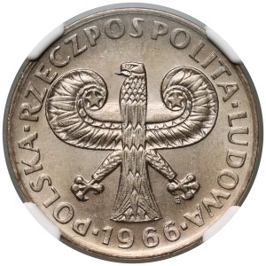 PRL, 10 zloty 1966, Colonne de Sigismond - 