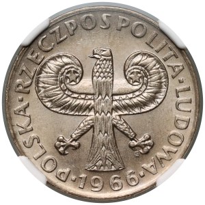 PRL, 10 zloty 1966, Colonna di Sigismondo - 