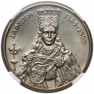 PRL, 100 złotych 1988, Królowa Jadwiga, bez monogramu projektanta