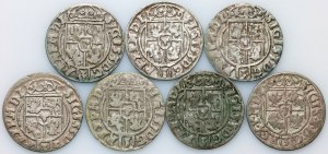 Sigismund III Vasa, set of half-tracks from 1620-1623