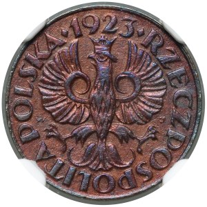 Deuxième République, 1 penny 1923, Kings Norton