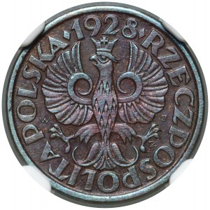 Second Polish Republic, 1 grosz 1928