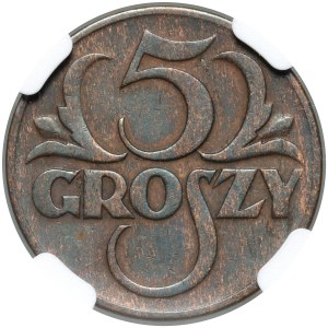 II RP, 5 groszy 1934, Warschau