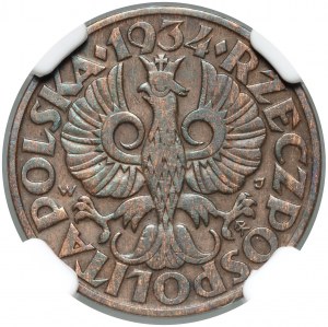 II RP, 5 groszy 1934, Varšava